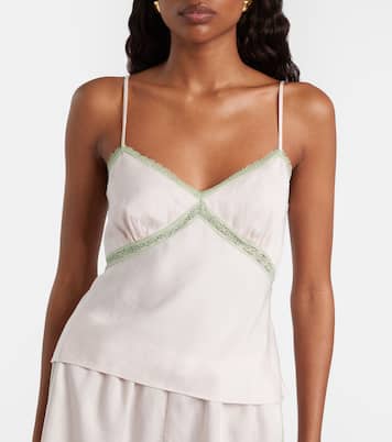 Top lencero Perla con encaje | Posse