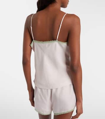 Top lencero Perla con encaje | Posse