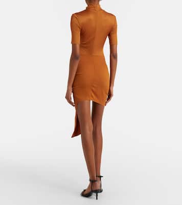Fusion ruched minidress | Christopher Esber