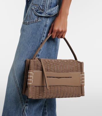 Loafer Medium leather shoulder bag | JW Anderson