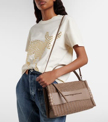 Loafer Medium leather shoulder bag | JW Anderson