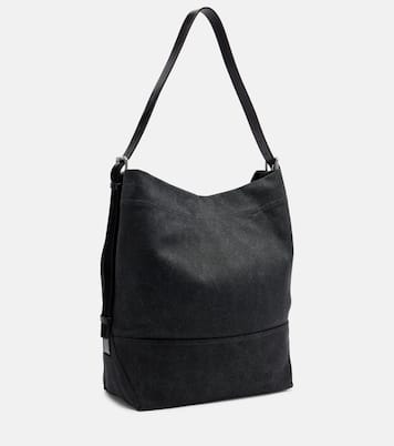 Tote Bag aus Canvas mit Lederbesatz | Lemaire