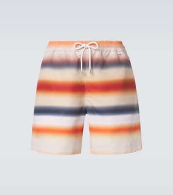 Paula's Ibiza条纹泳裤 | Loewe