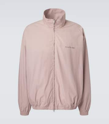 Veste en popeline de coton à logo | Acne Studios