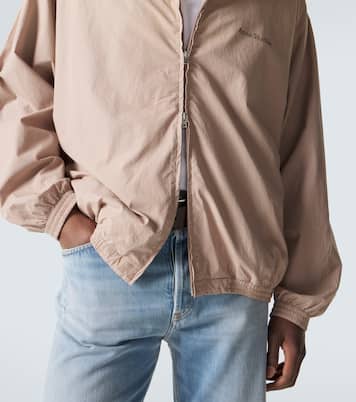 Veste en popeline de coton à logo | Acne Studios