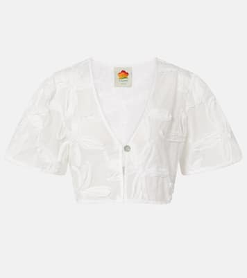 Coast Shell cotton crop top | Farm Rio