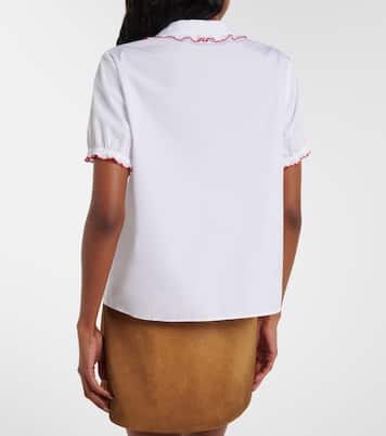 Hemd aus Baumwollpopeline | Miu Miu