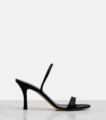 Slingback-Sandalen Ella aus Satin | The Row