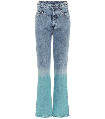 Gradient high-rise straight jeans | Stella McCartney