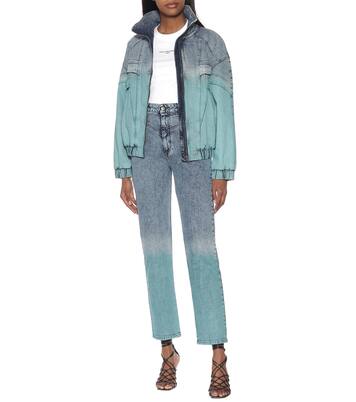 Gradient high-rise straight jeans | Stella McCartney