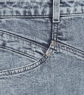 Gradient high-rise straight jeans | Stella McCartney