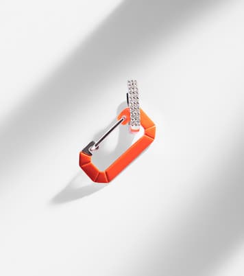 Chiara Small 18kt white gold and diamond single earring | Eéra