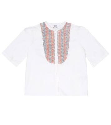 Nili cotton-poplin shirt | Bonpoint