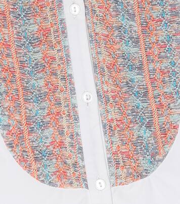 Nili cotton-poplin shirt | Bonpoint