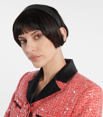 Cruz leather headband | Jennifer Behr