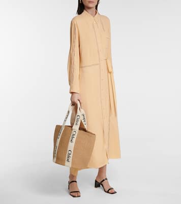 Maxikleid mit Spitze | Chloé