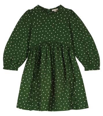 Robe Earth en coton à pois | Caramel