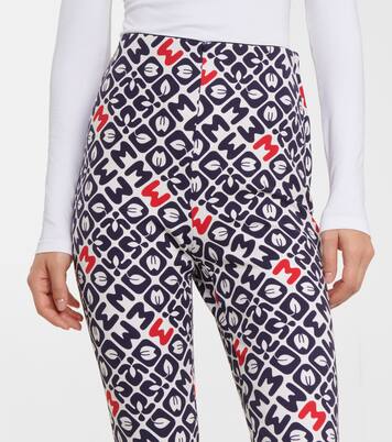 Printed ski leggings | Moncler Grenoble