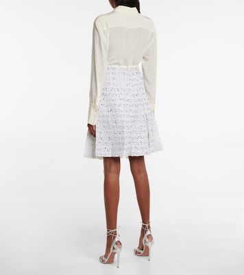 Minifalda de tweed de tiro alto | Giambattista Valli