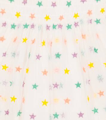 婴幼儿 — 薄纱连衣裙与棉质灯笼裤 | Stella McCartney Kids