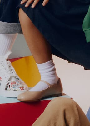 Melodie leather ballet flats | Christian Louboutin Kids