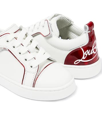 Funnyto leather sneakers | Christian Louboutin Kids