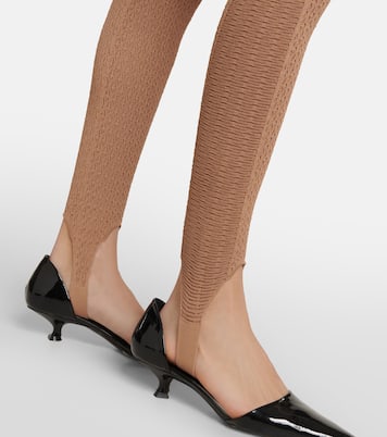 Lace stirrup leggings | Khaite