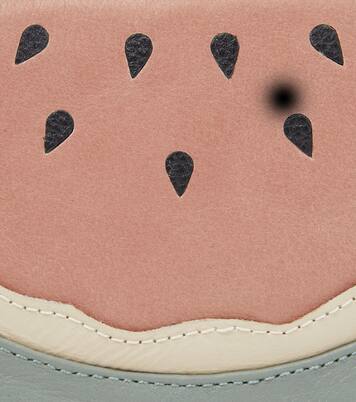 Nanoe Watermelon leather shoulder bag | Donsje