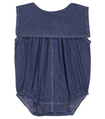 Baby Aiden denim playsuit | 1 + in the Family