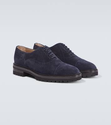 Norton suede brogues | Manolo Blahnik