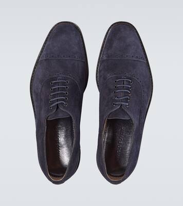 Norton suede brogues | Manolo Blahnik