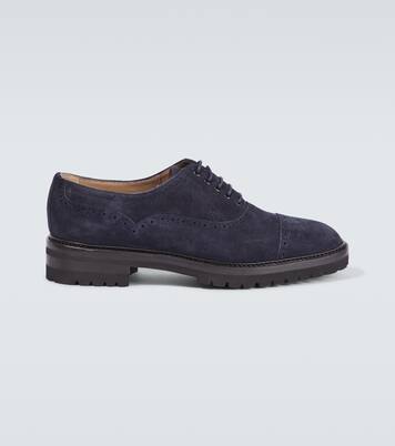 Norton suede brogues | Manolo Blahnik