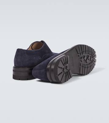Norton suede brogues | Manolo Blahnik