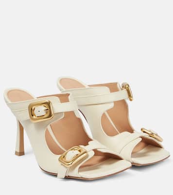 Sandalen Stretch Buckle aus Leder | Bottega Veneta