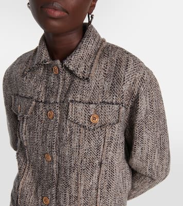 Chaqueta Oiasa espigada | Acne Studios