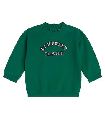 Baby logo cotton jersey sweatshirt | Bonpoint