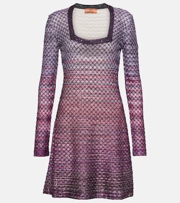 Knitted lamé minidress | Missoni