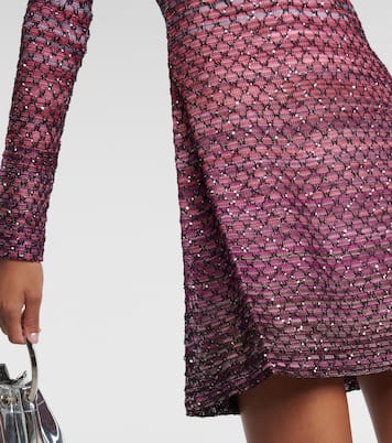 Knitted lamé minidress | Missoni