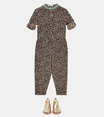 Leopard-print jumpsuit | Scotch & Soda Kids