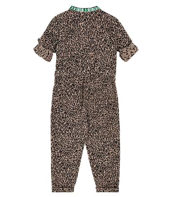 Leopard-print jumpsuit | Scotch & Soda Kids