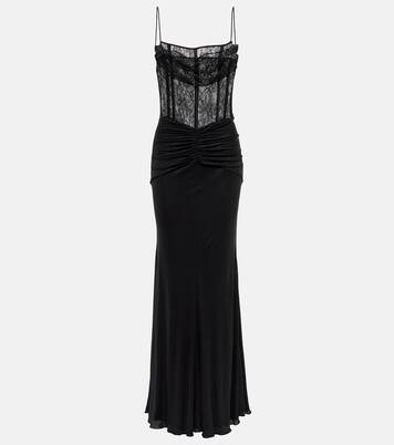 Maxikleid aus Jersey | Alessandra Rich