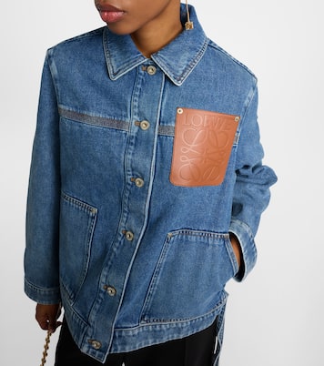 Jacke Anagram aus Denim | Loewe