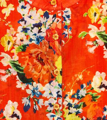 Alight floral cotton top | Zimmermann Kids