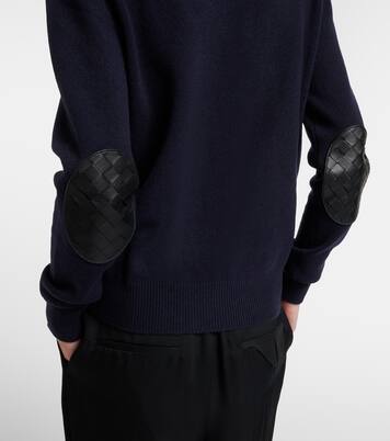 Pull en cachemire et cuir | Bottega Veneta