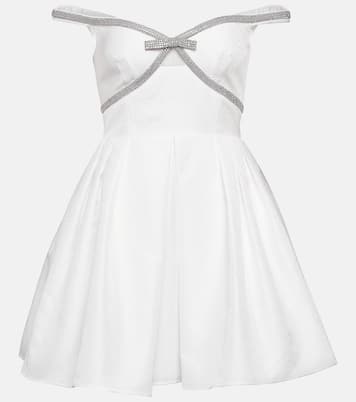 Robe en crêpe à ornements | Self-Portrait