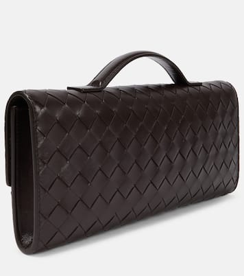 Pochette Andiamo en cuir Intrecciato  | Bottega Veneta
