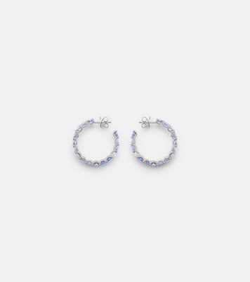 Pendientes Pastello de oro blanco de 18 ct con zafiros | Bucherer Fine Jewellery