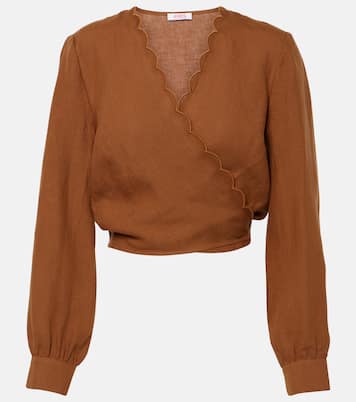 Wickeltop Joli aus Leinen | Eres