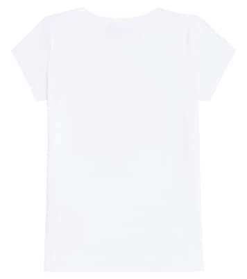 x Barbie® cotton-blend jersey T-shirt | Monnalisa