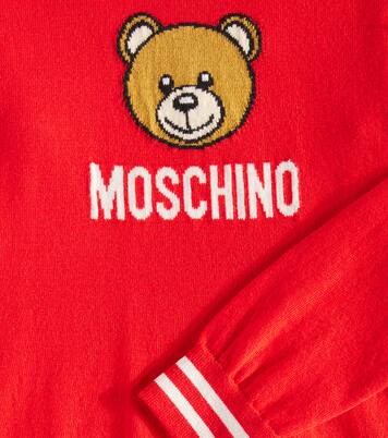Robe en coton et laine | Moschino Kids